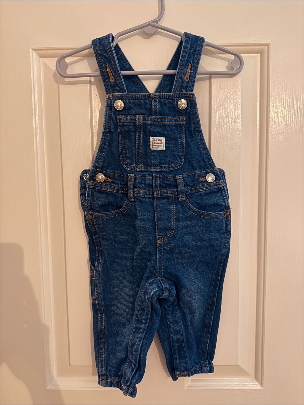 Old Navy Toddler Blue Denim Overalls - Classic